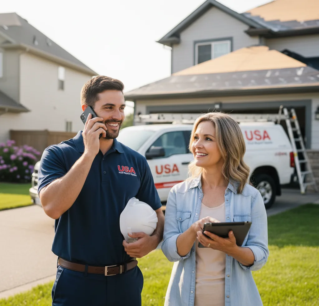 USA Roof Repair Experts customer support in Wales